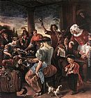 Jan Steen A Merry Party painting